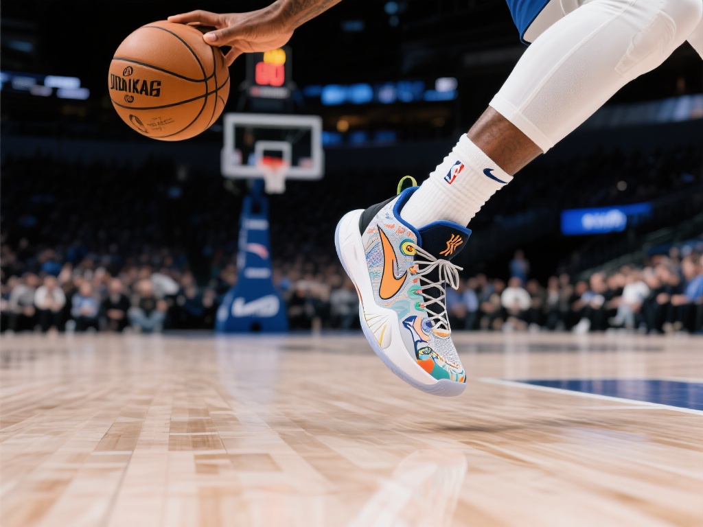 欧文战队!加福德穿安踏KAI2“球场艺术家”砍下11分6篮板 作为独行侠队的重要内线球员,加福德以其强